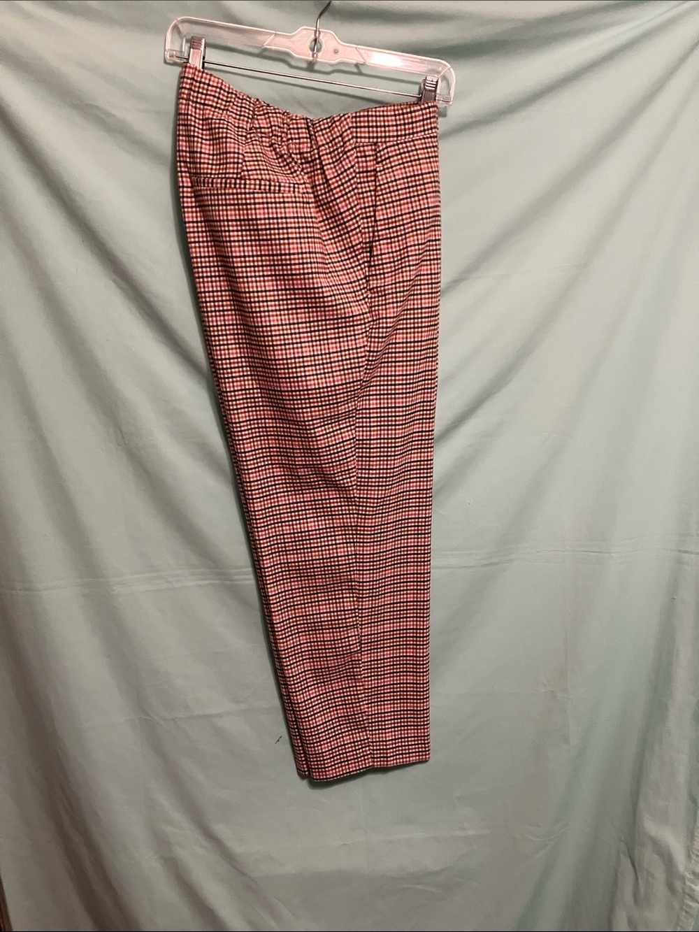 Old Navy Red and Black Check Trousers
